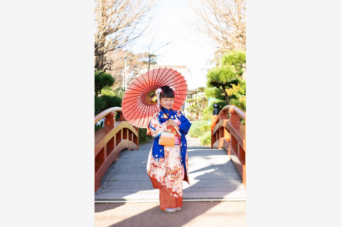 T.Matsumuraが出張撮影した家族写真(キッズ,ベビーフォト)などが写った「七五三＠鵠沼伏見稲荷神社」の家族写真