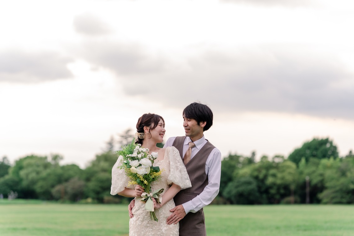 山﨑さと子が撮影した「wedding前撮り 昭和記念公園」の写真