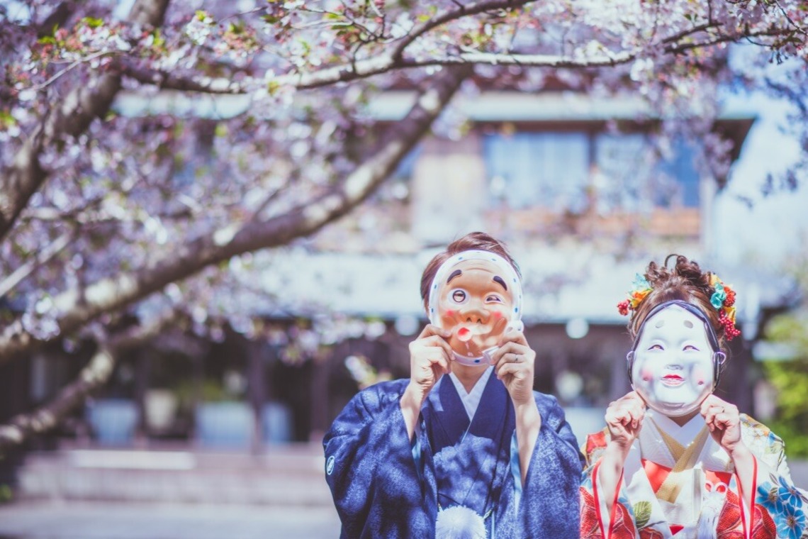 Album of the Kimono Shoot taken by sail - Kimono photography