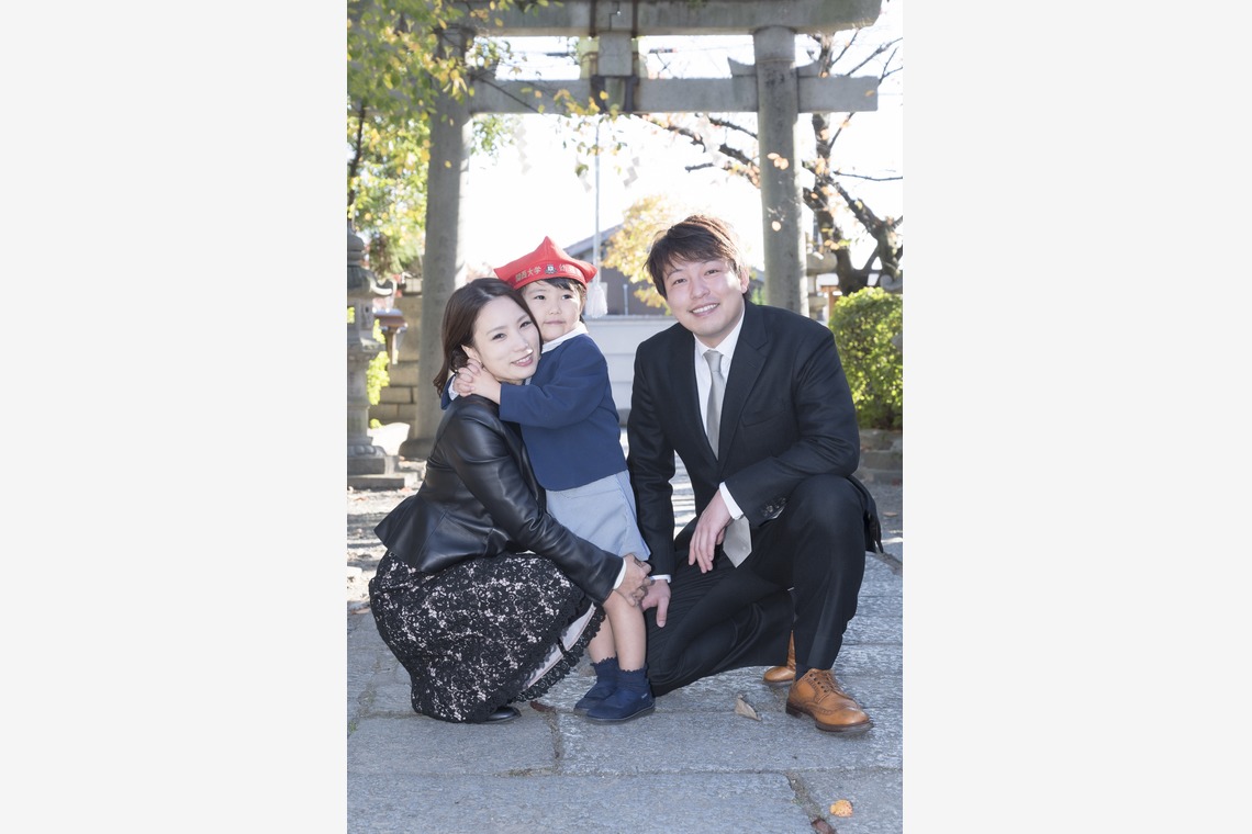 A&Y写真OFFICEが出張撮影した家族写真(キッズ,ベビーフォト)などが写った「家族写真」の家族写真