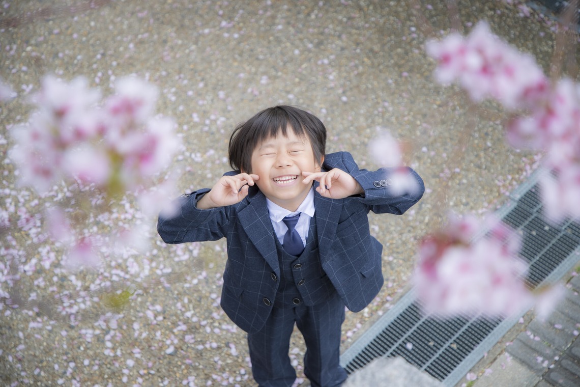 PHOTO 笑福が撮影した写真のアルバム「入学式前撮り撮影」