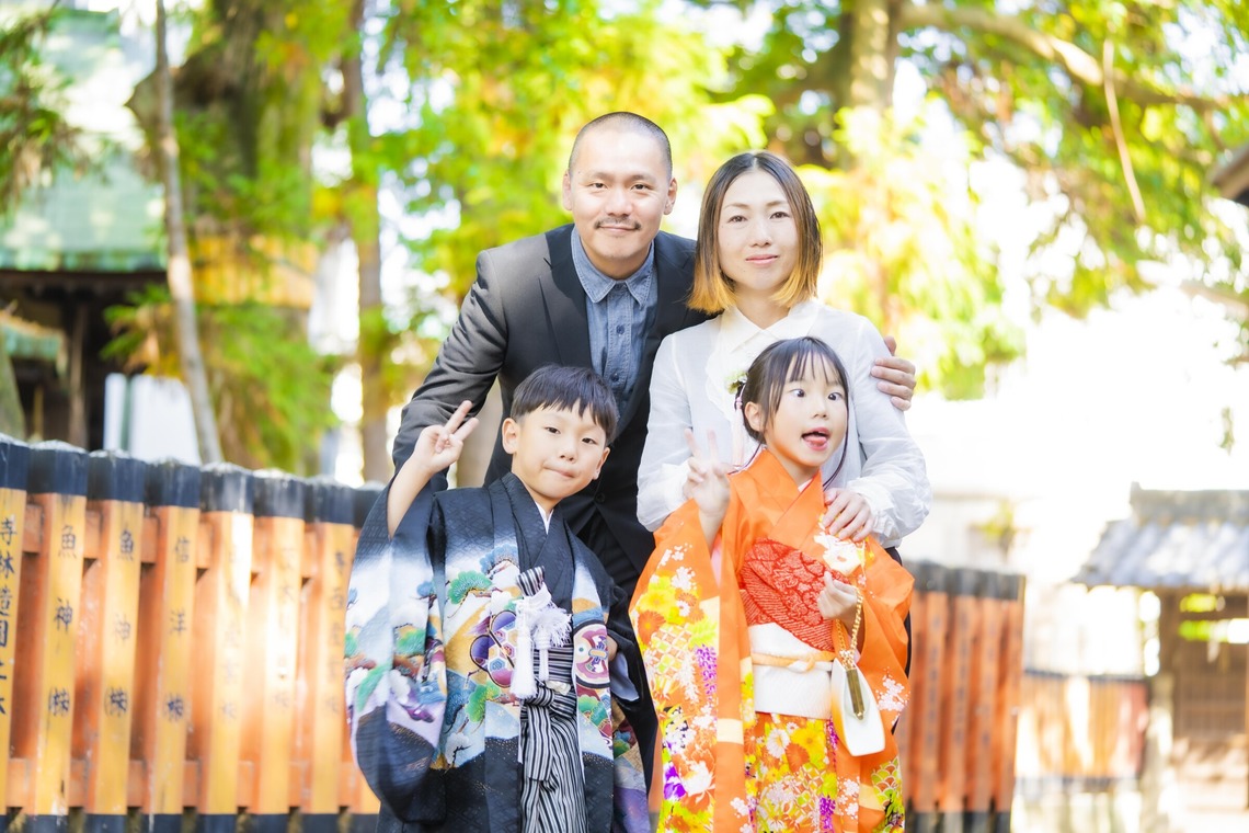 スタジオ11が撮影した「七五三のお参り案件B」の写真