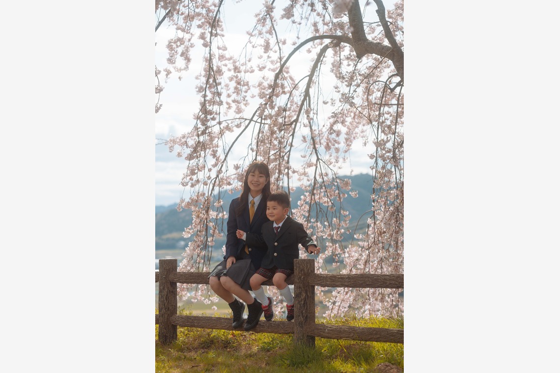 フォトグラファー笹が撮影した「徳島県 向麻山公園 家族写真」の写真