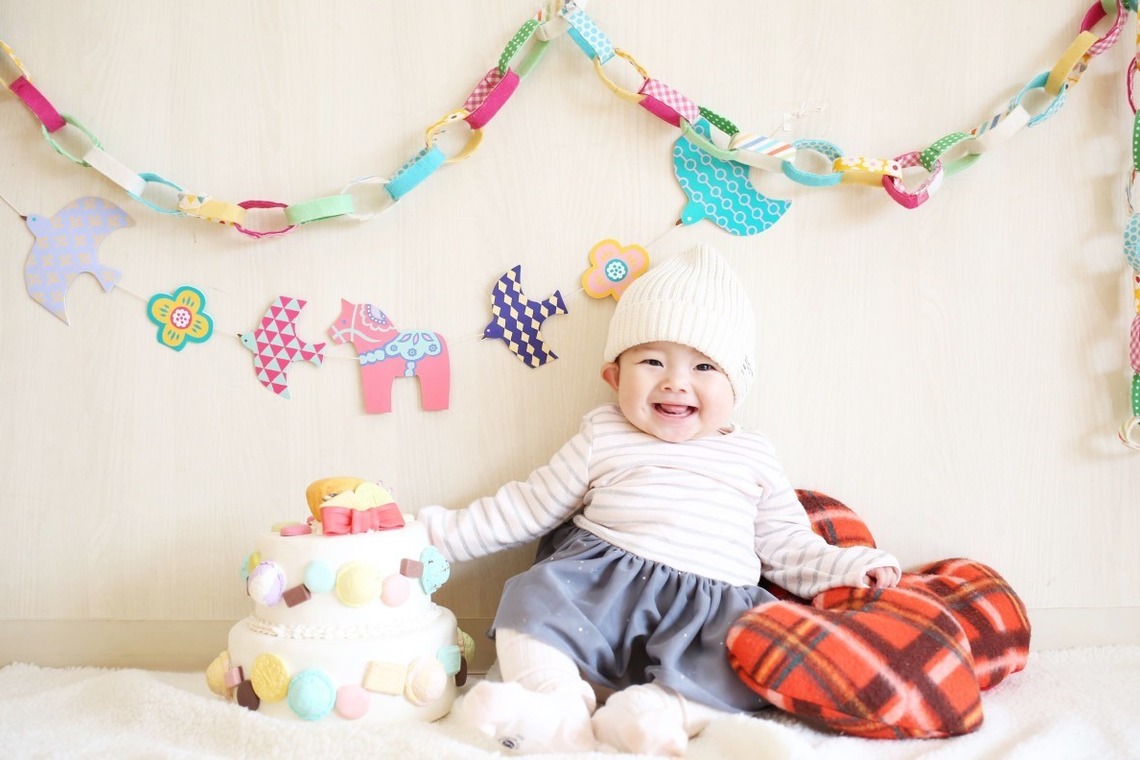 親子ふわふわphoto（mai）が撮影した「バースデー撮影」の写真