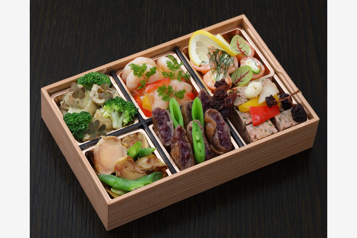 森安　照が撮影した「和食弁当・洋食弁当・中華弁当」の写真