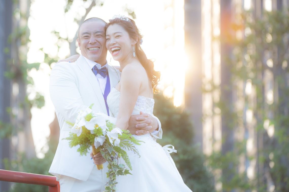踊るカメラマンAKIRAが撮影した写真のアルバム「海外からの依頼で結婚式撮影」
