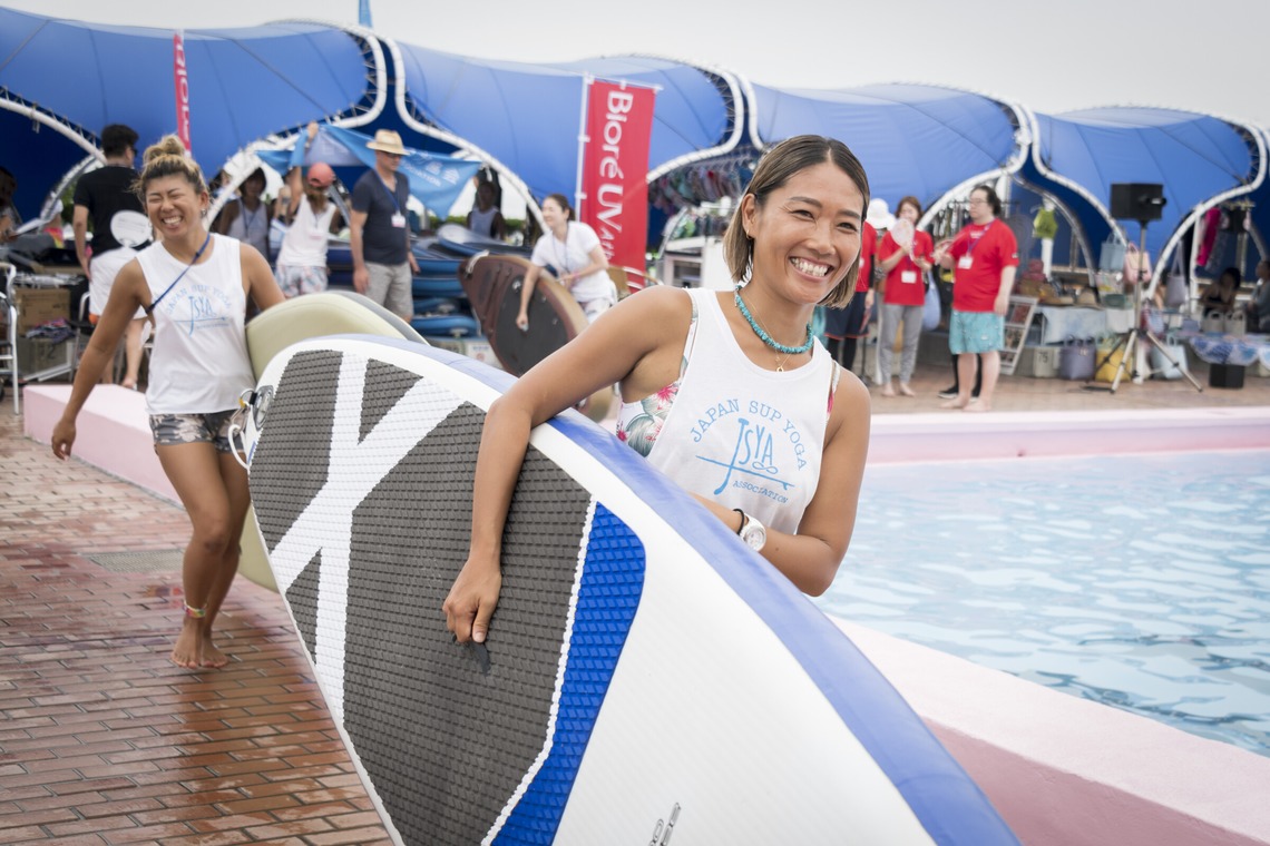 長濱崇が撮影した「サップヨガイベント/大磯ロングビーチ」の写真