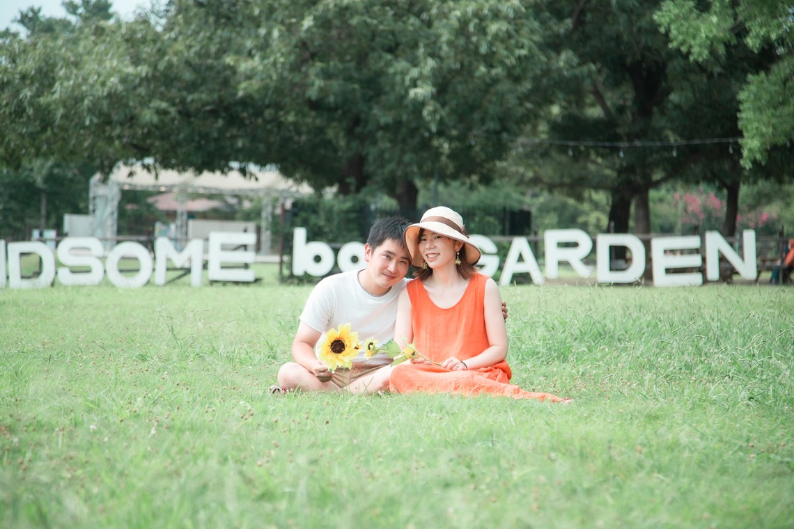 K.しんやが撮影した写真のアルバム「長居植物園のひまわり畑」