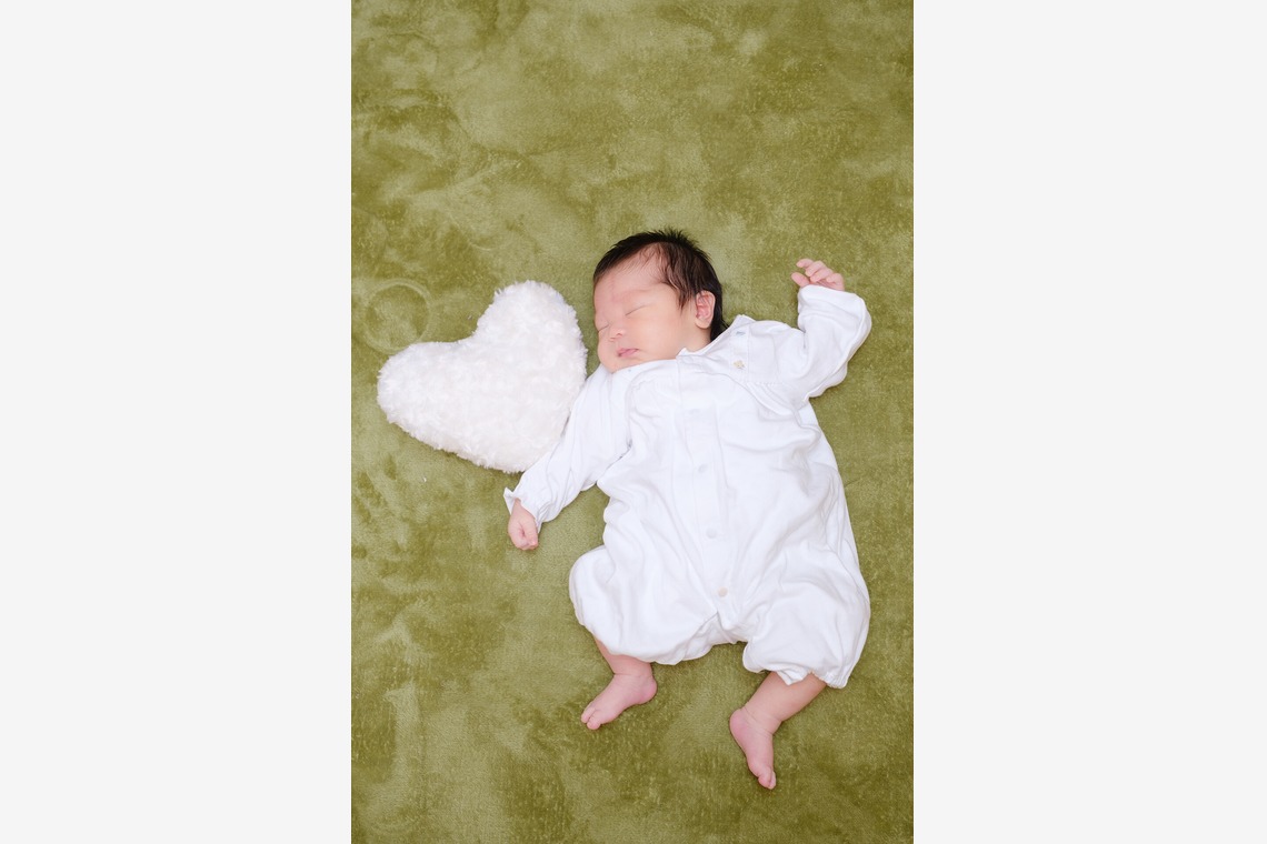 高夏写真店が撮影した「ニューボーンフォトの撮影」の写真