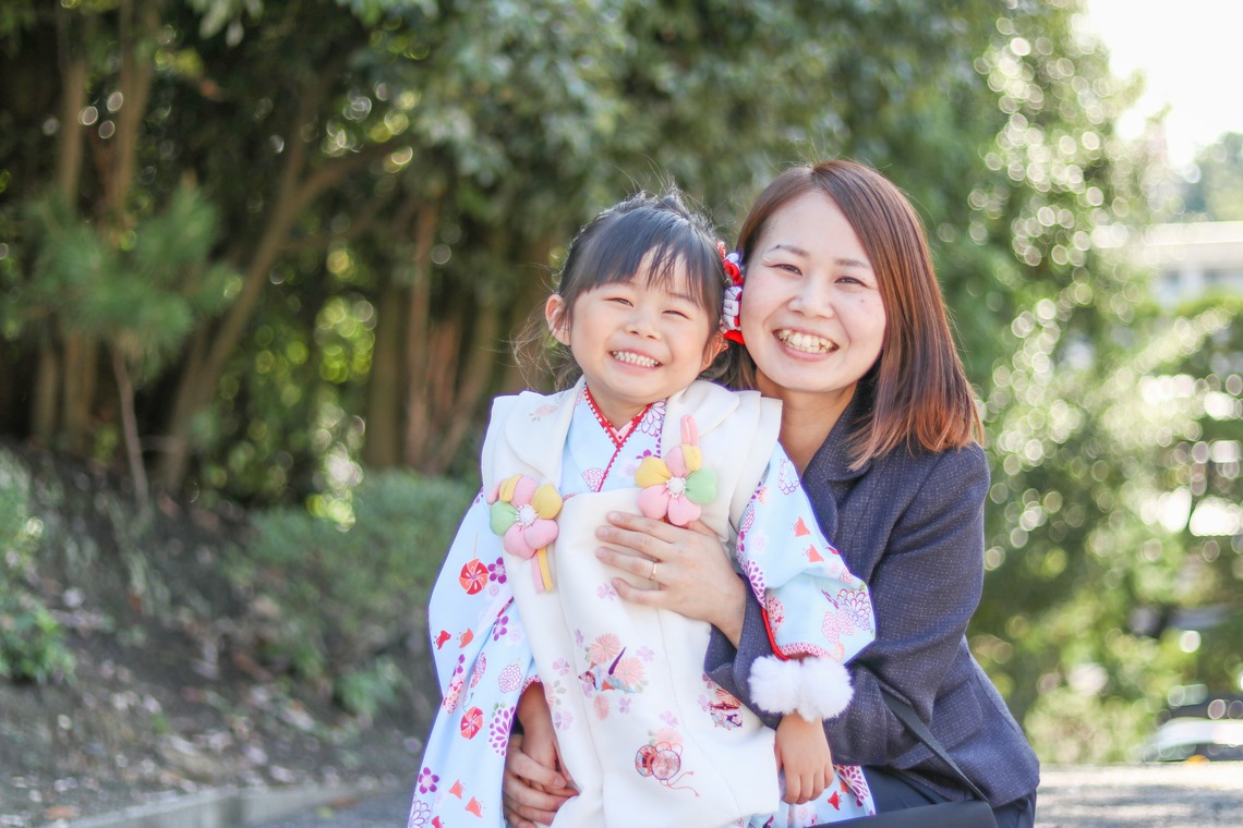 かわもとじゅんいち【Jun3photo】が出張撮影した家族写真(キッズ,ベビーフォト)などが写った「七五三」の家族写真