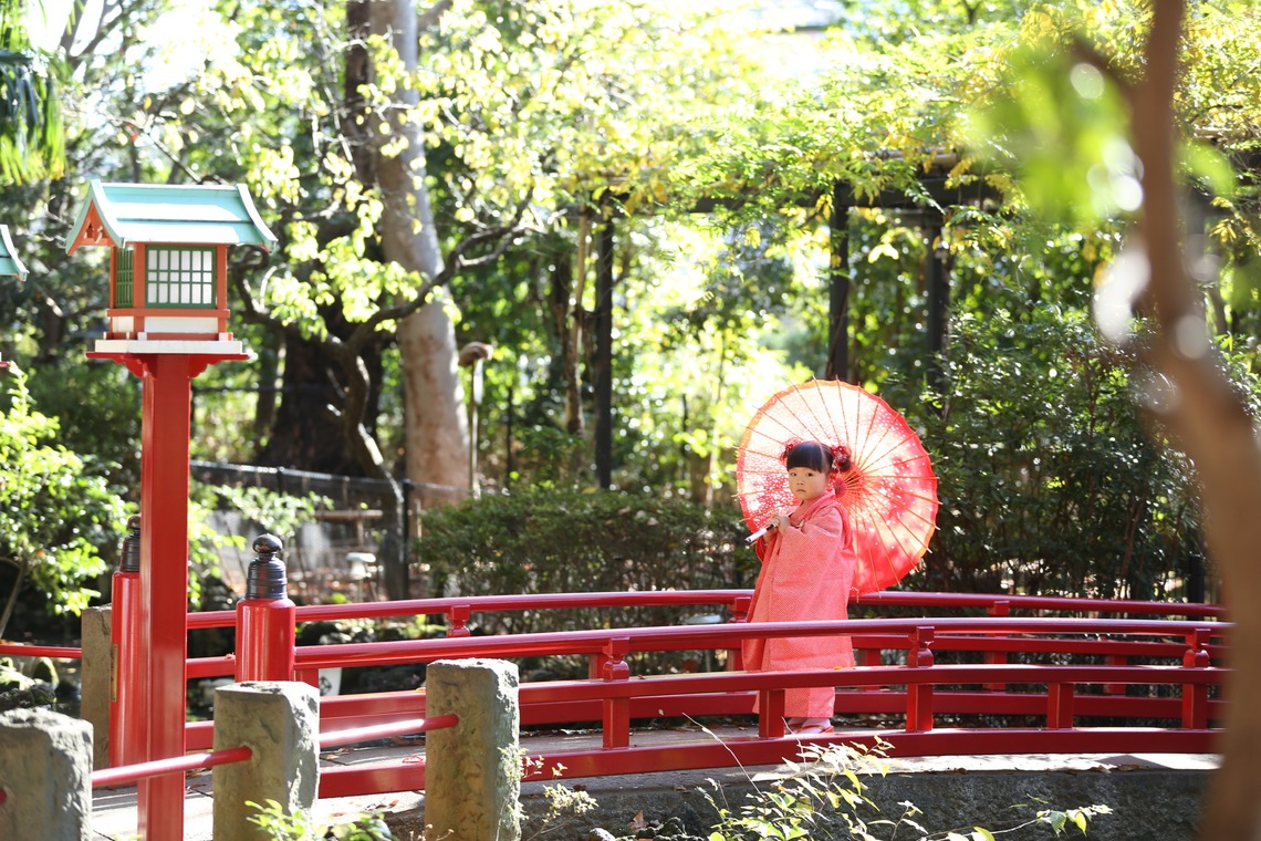 出張撮影HUG TIMEが撮影した「七五三記念撮影＠世田谷八幡宮・東京」の写真