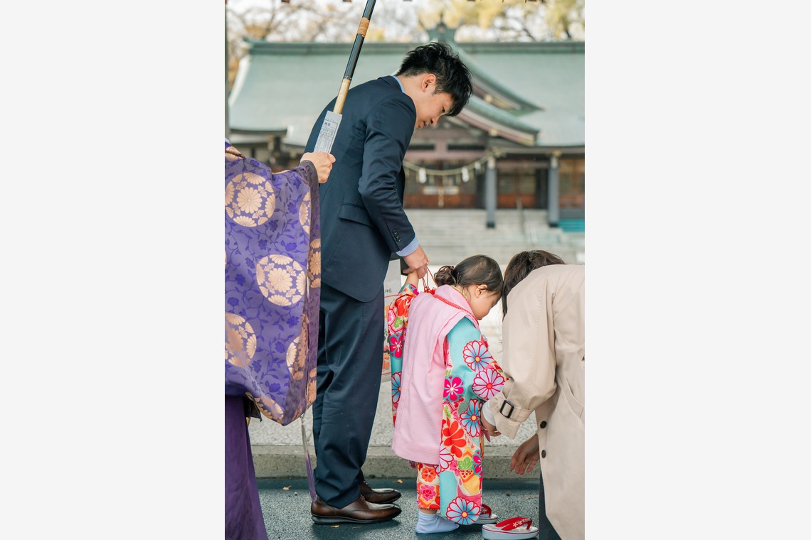 須田桃加が撮影した写真のアルバム「護国神社七五三」