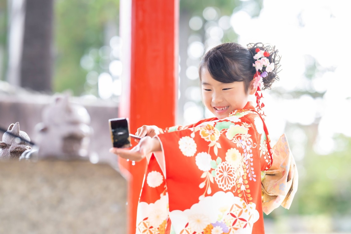 株式会社スマイルプロアートが出張撮影した家族写真(キッズ,ベビーフォト)などが写った「753撮影」の家族写真