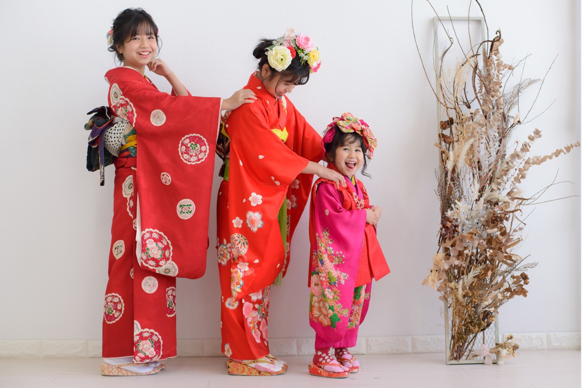 ＥＧＰが撮影した「沖縄七五三」の写真