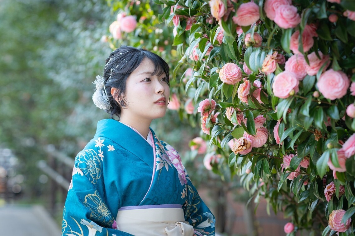 Photography_KanaUが撮影した「袴で卒業式へ（公園）」の写真