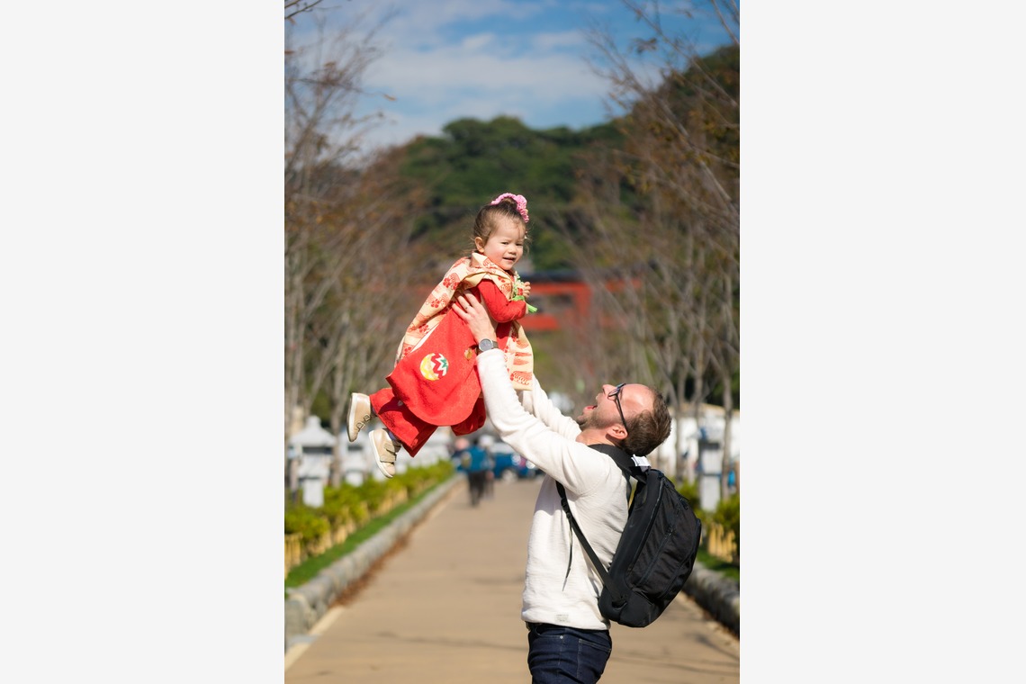 Aya Petite Photographyが出張撮影した家族写真(キッズ,ベビーフォト)などが写った「七五三出張撮影」の家族写真