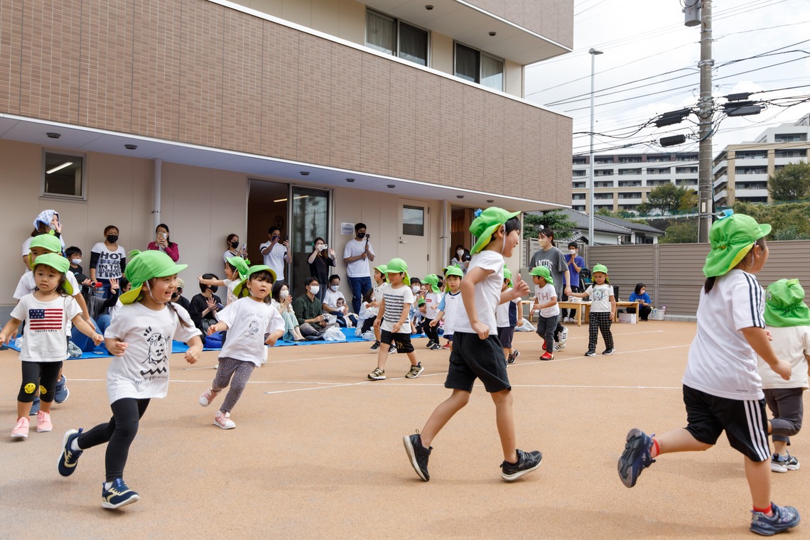 T.Matsumuraが出張撮影した家族写真(キッズ,ベビーフォト)などが写った「運動会（保育園）」の家族写真