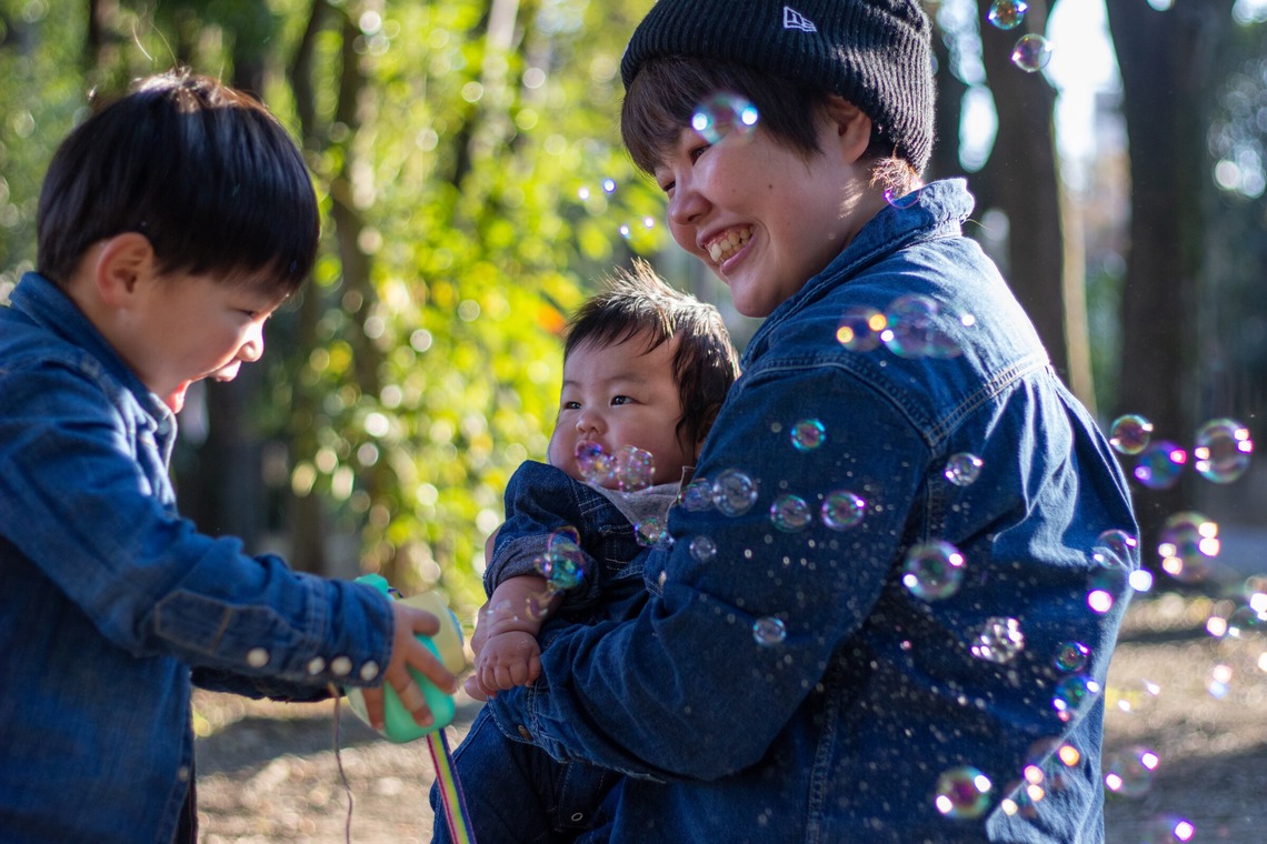 Smile photo misakeが撮影した家族写真の出張撮影のアルバム「お子様出張撮影」