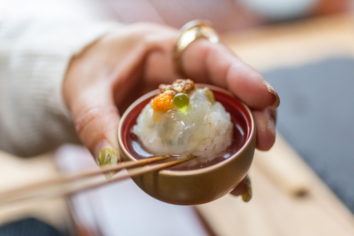 大森美紗生が撮影した写真のアルバム「山梨PORTA-手毬ずし専門店 嬋～せん～様」