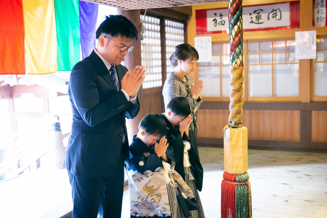 酒井大輔が撮影した「七五三撮影、家族写真」の写真