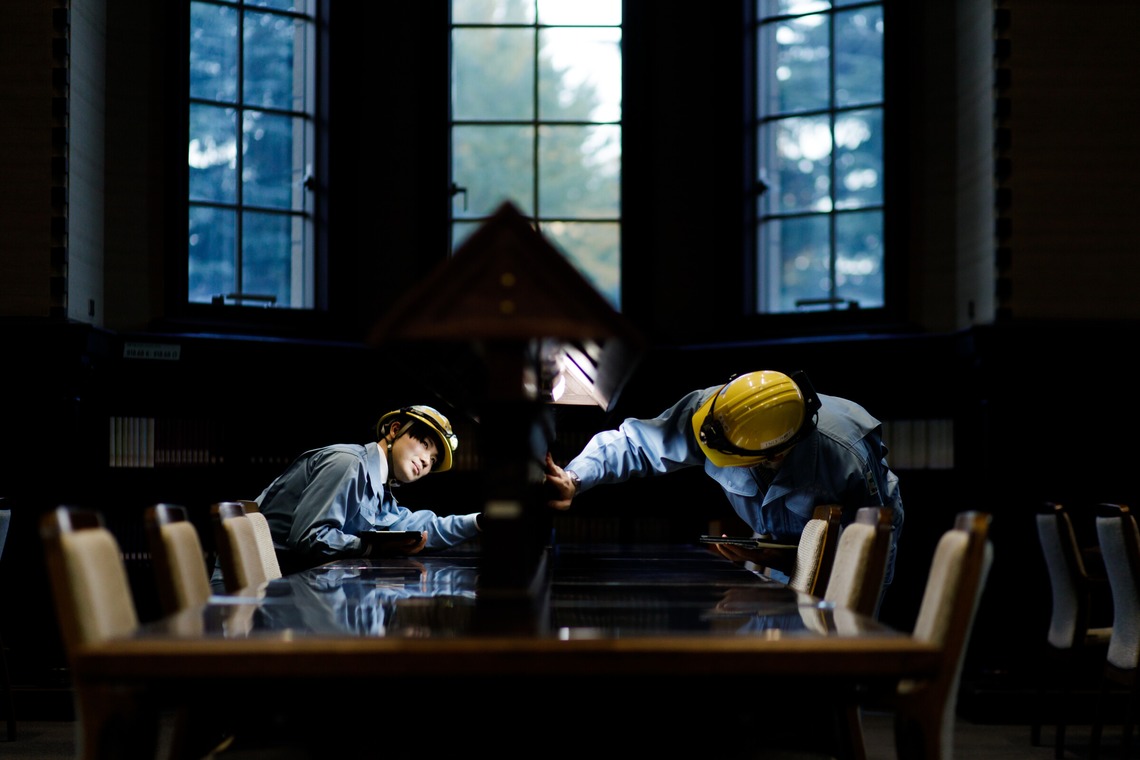 Kohagraphicsが撮影した「電気工事会社　取材」の写真