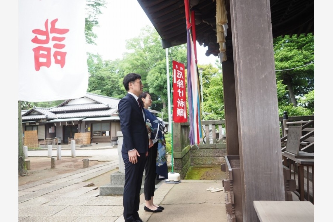photo39.netが撮影した写真のアルバム「お宮参り出張撮影 　東京都練馬区　豊玉氷川神社」