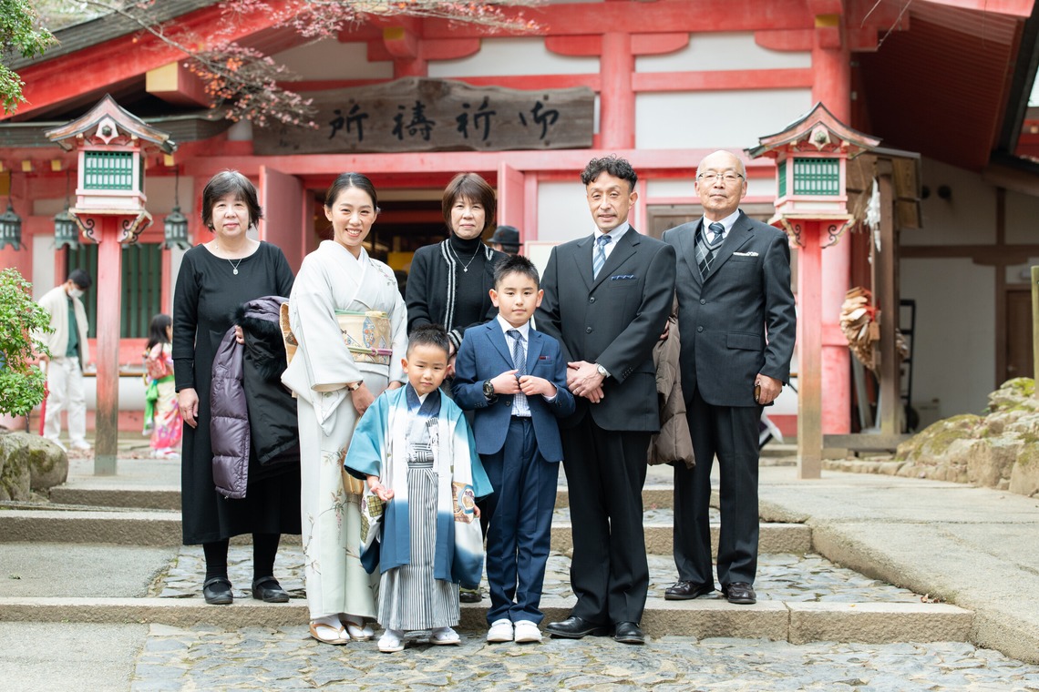 福永写真事務所が撮影した「七五三（春日大社）」の写真