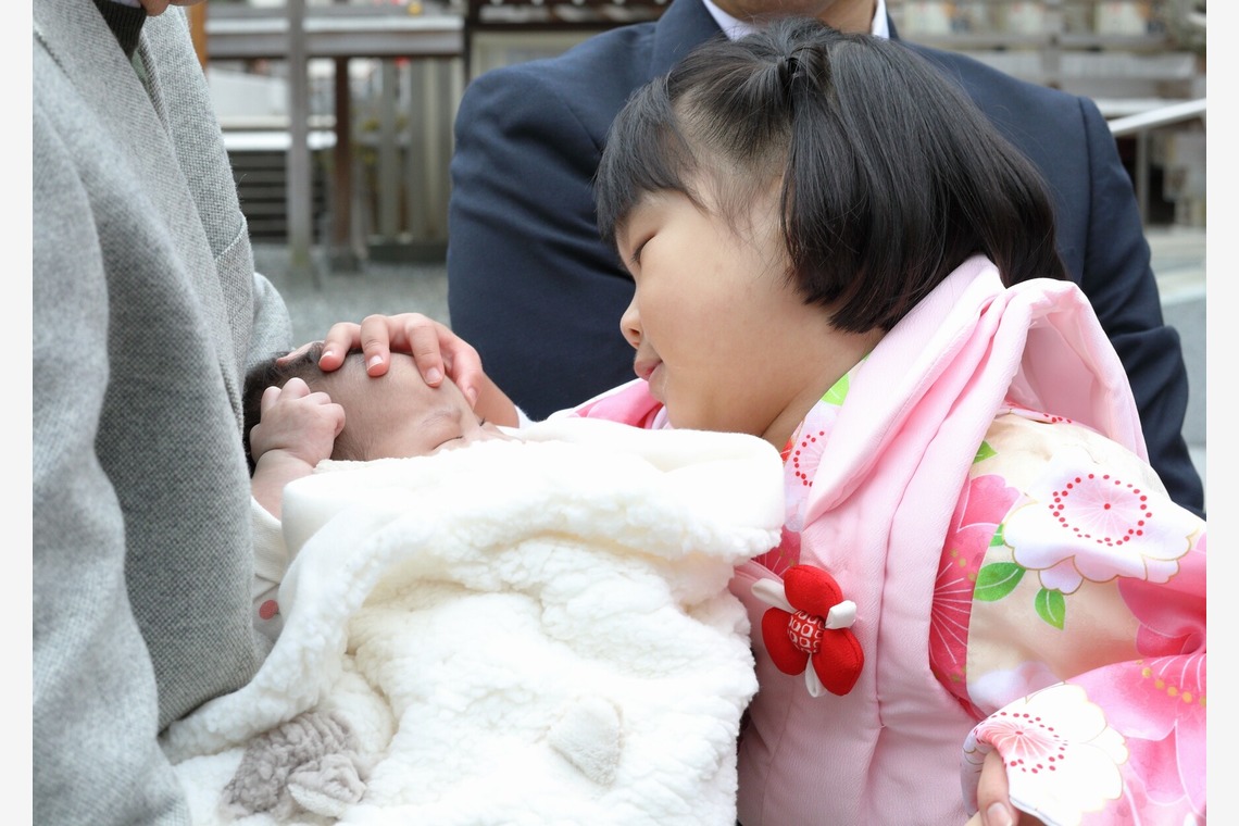 あさつきカメラが撮影した写真のアルバム「七五三撮影、お宮参り」