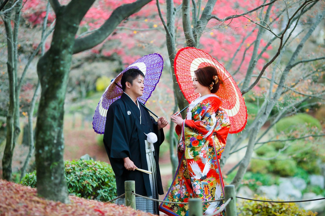 KIKIウェディングが撮影した「秋の縮景園」の写真