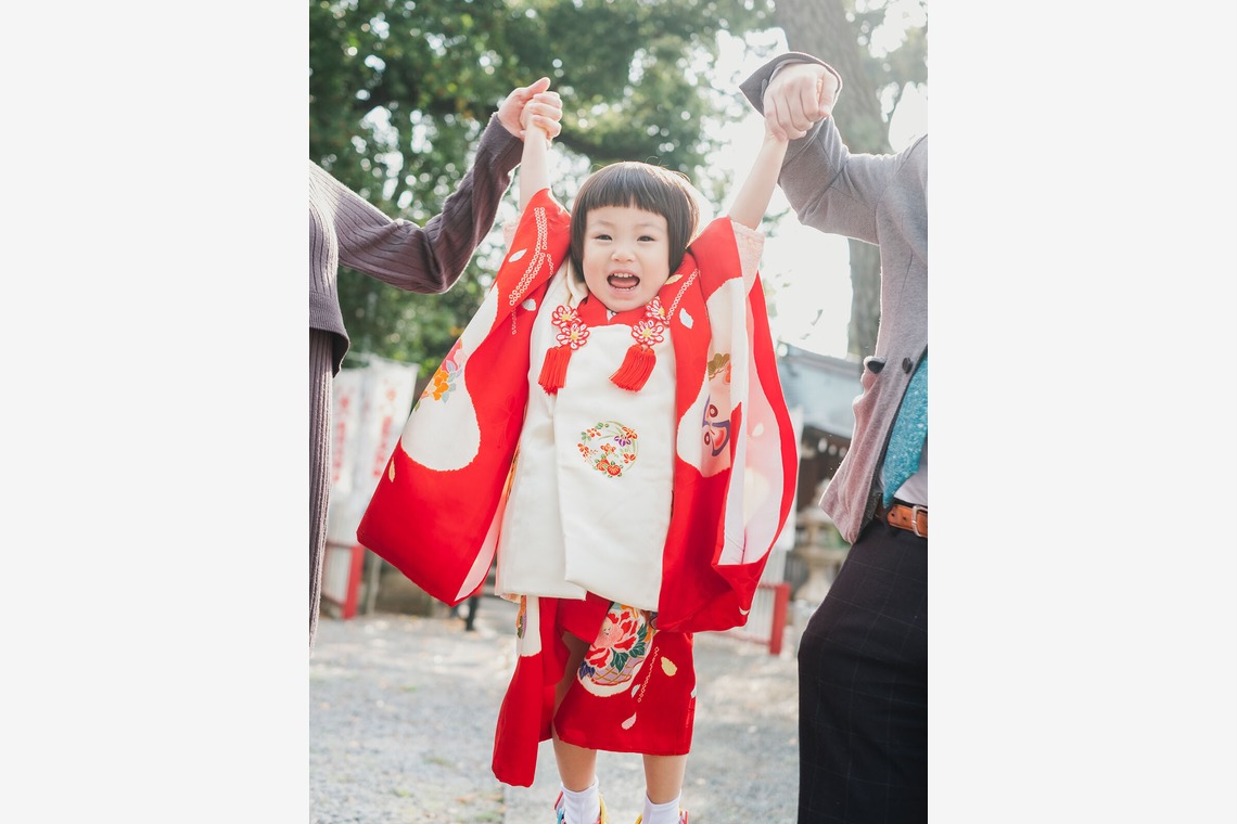 Tatsuyaが出張撮影した家族写真(キッズ,ベビーフォト)などが写った「七五三撮影」の家族写真