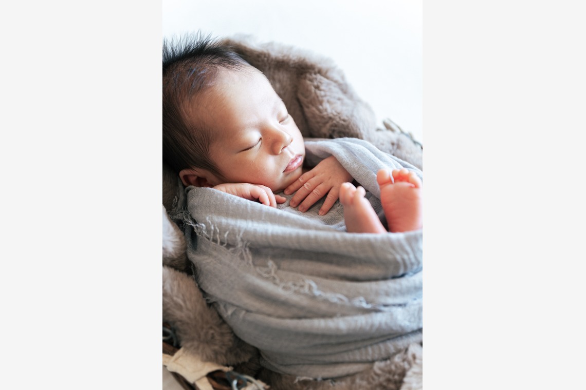 シコロハルナが撮影した「ニューボーンフォト」の写真