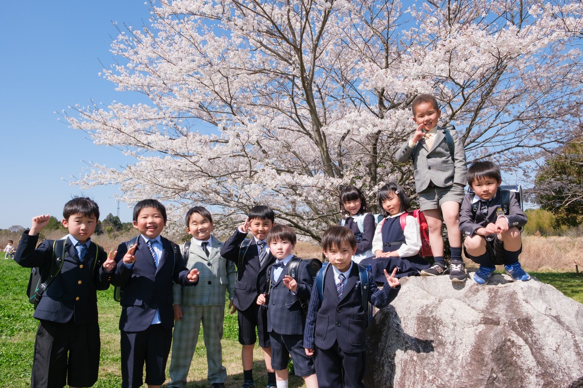 高夏写真店が撮影した「入学記念の写真撮影」の写真