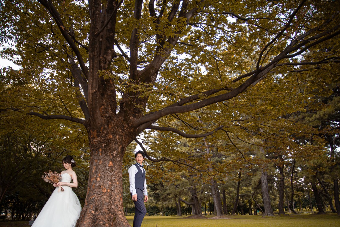 ゾクが撮影した「ウェディング前撮りイメージカット」の写真