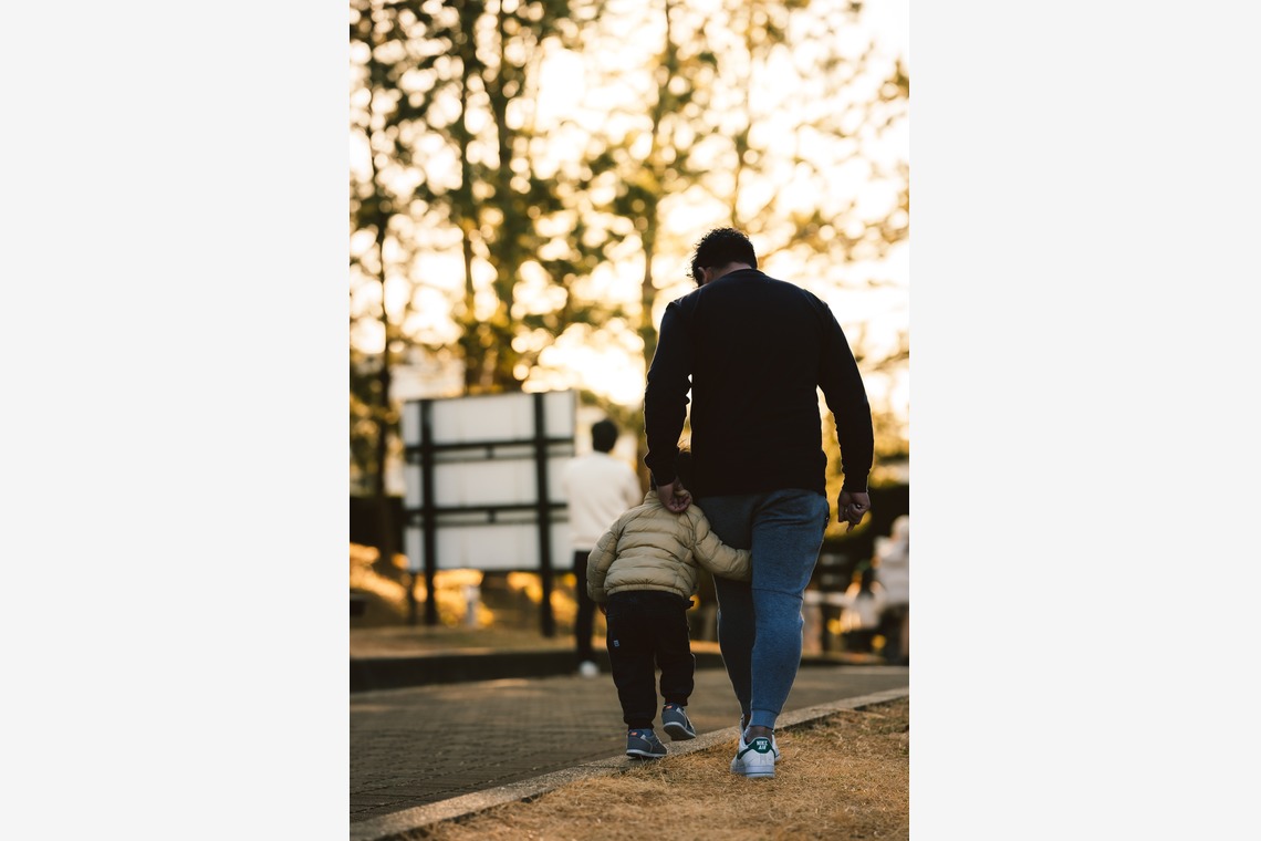 株式会社GESPが出張撮影した家族写真(キッズ,ベビーフォト)などが写った「離島_ファミリー_旅行記念」の家族写真