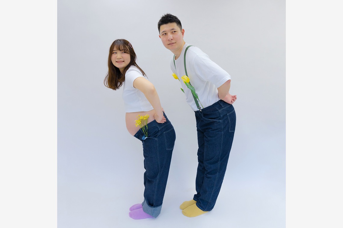 松嵜直斗が出張撮影した家族写真(キッズ,ベビーフォト)などが写った「ハイカラマタニティフォト」の家族写真