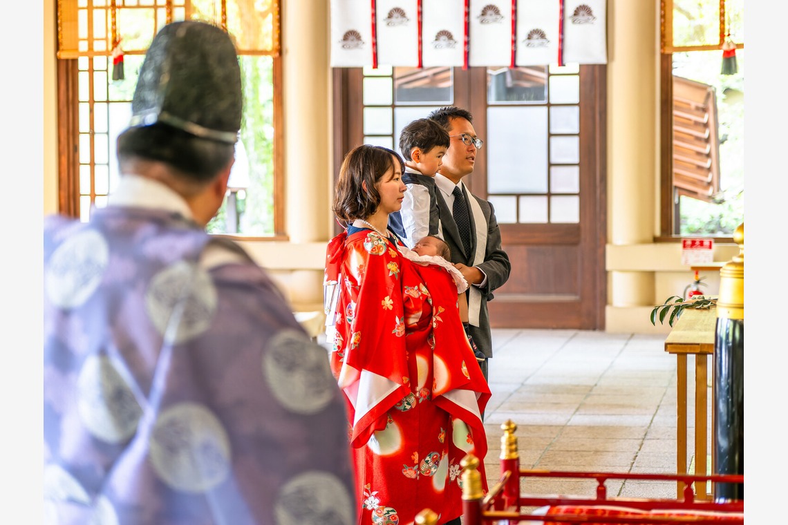 中村雅樹が撮影した「お宮参り」の写真