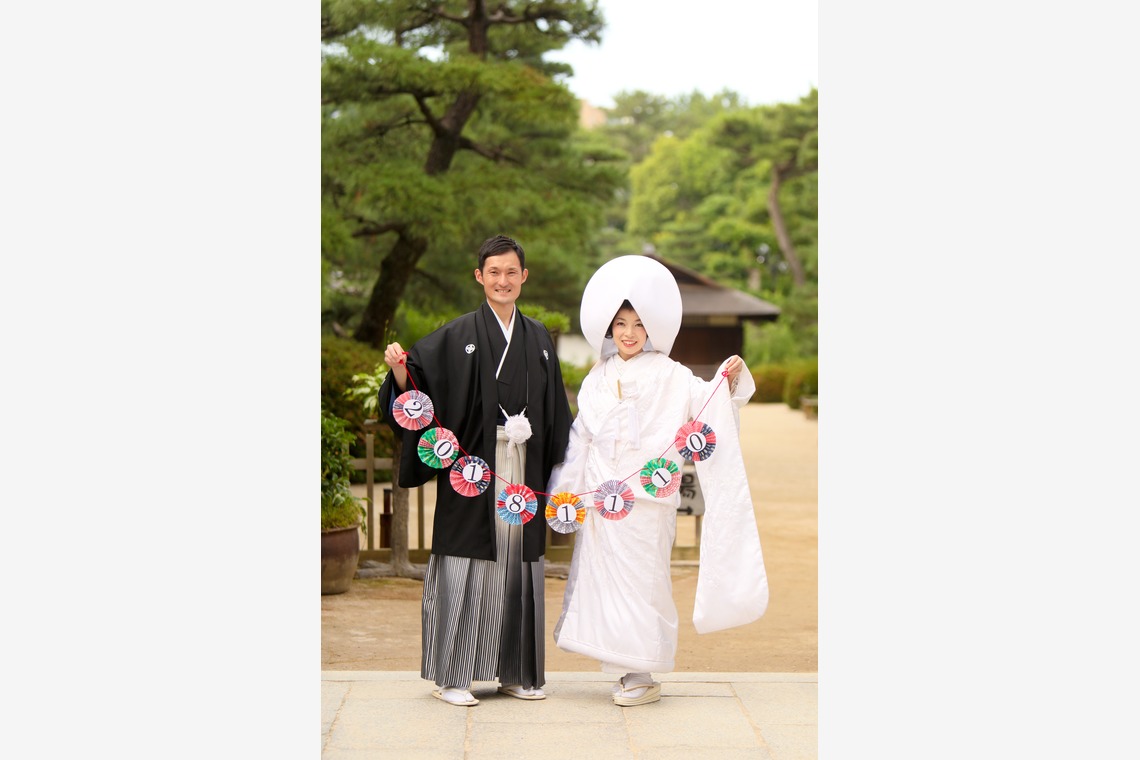 KIKIウェディングが撮影した「広島縮景園」の写真