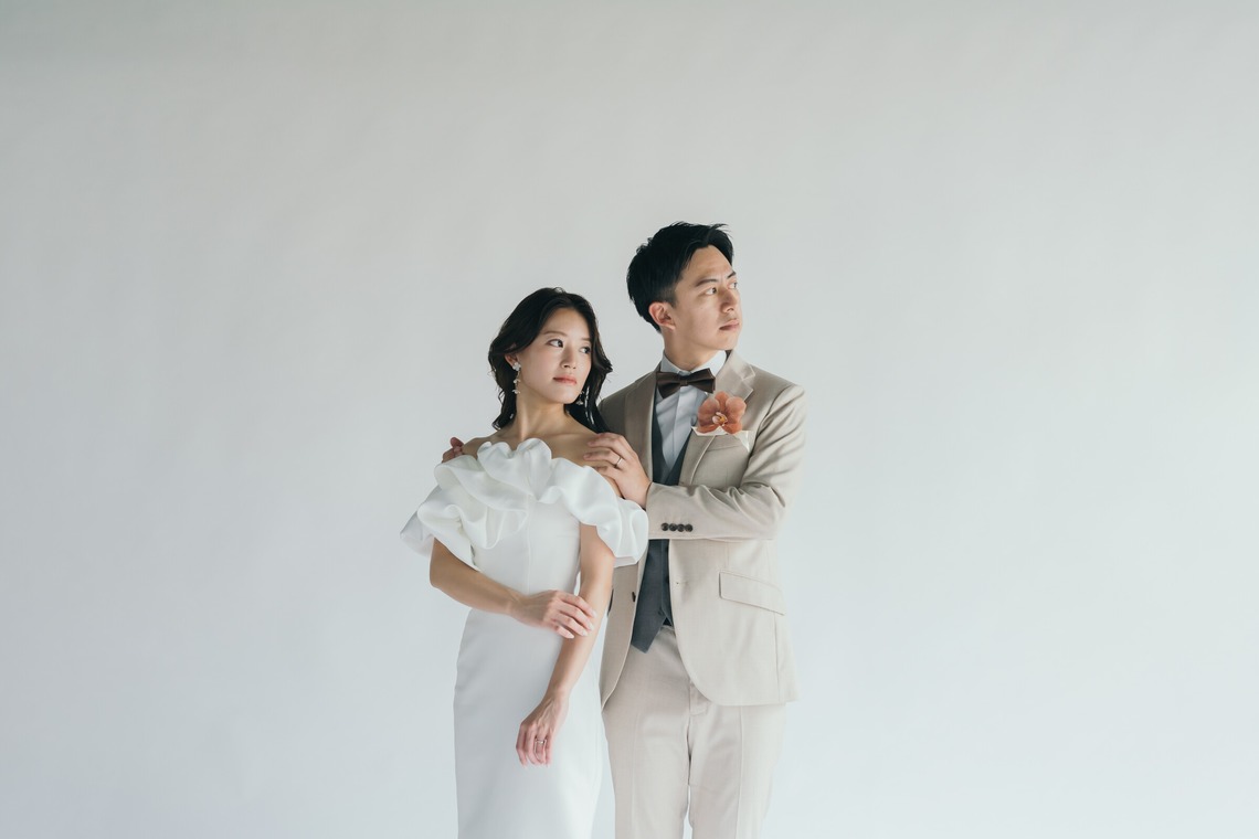 大坪幹武が撮影した「ウエディング前撮り（洋装）」の写真