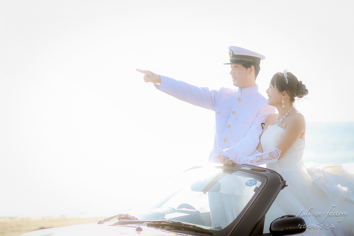 なかがわさとみが撮影した「海ロケ出張撮影」の写真