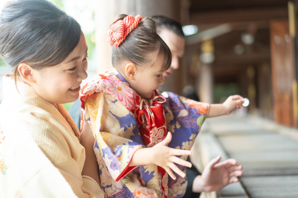 小野千明が撮影した「七五三」の写真