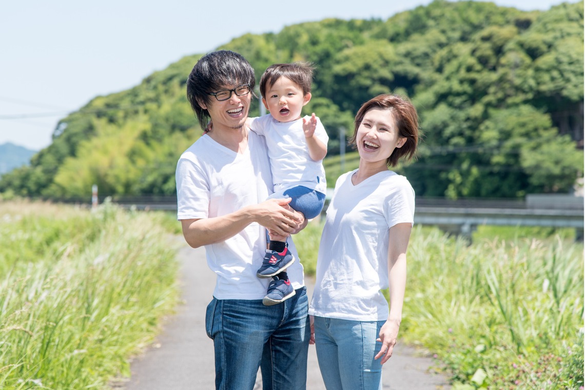 杉渕瑛実菜が出張撮影した家族写真(キッズ,ベビーフォト)などが写った「静岡市で撮影」の家族写真