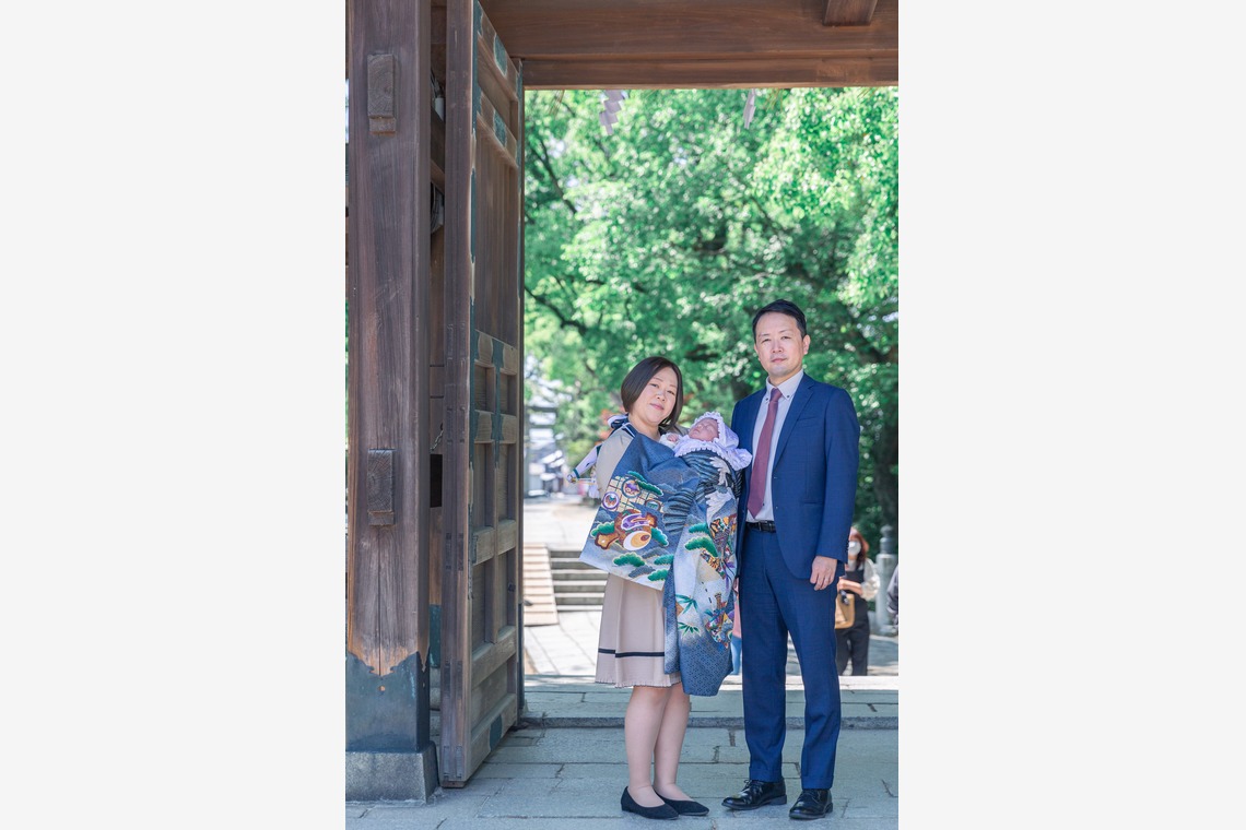 多田正子が撮影した「お宮参り」の写真