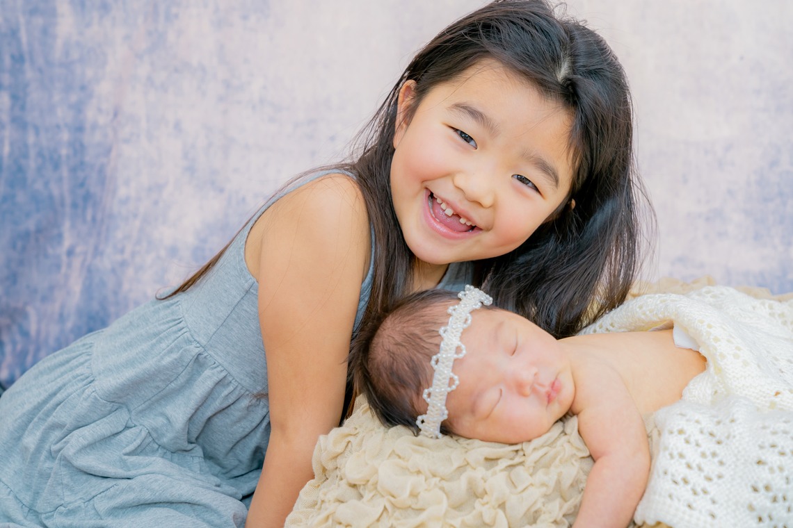 かわもとえつこが撮影した「ニューボーンフォト」の写真