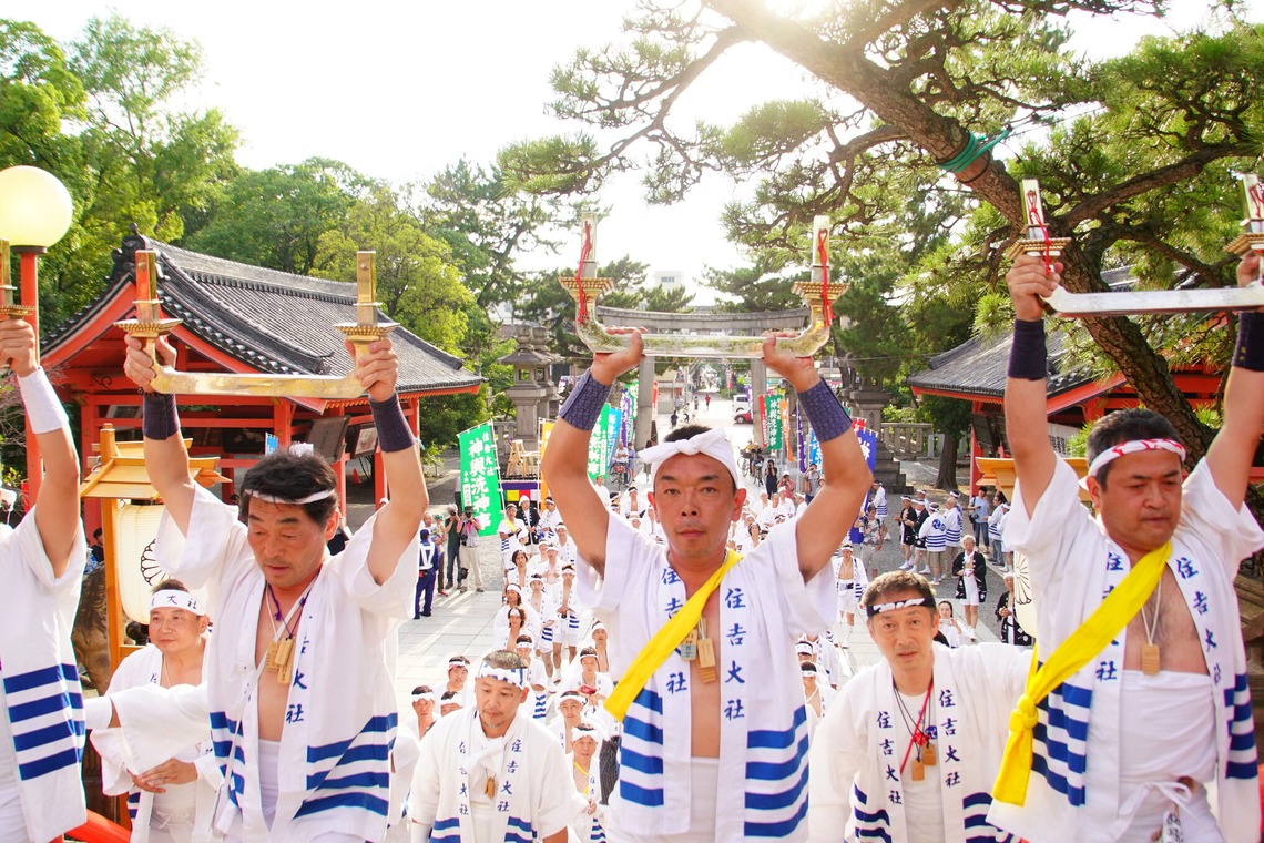 河野慈圓が撮影した写真のアルバム「イベント撮影　住吉大社御輿渡御」