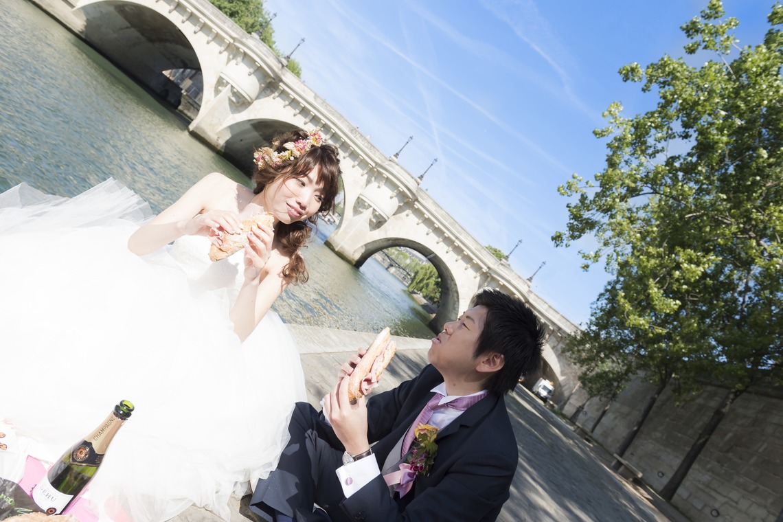 24to Produceが撮影した「パリでのフォトウェディング」の写真