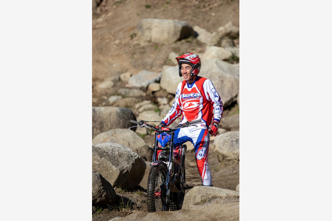 板橋薫平が撮影した「山崎選手プロモーション撮影」の写真