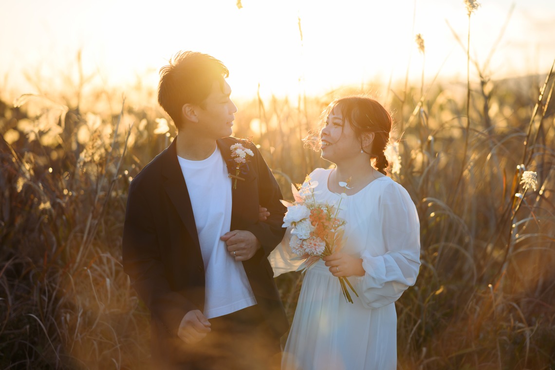 佐野光太郎が撮影した「ウェディング前撮り」の写真