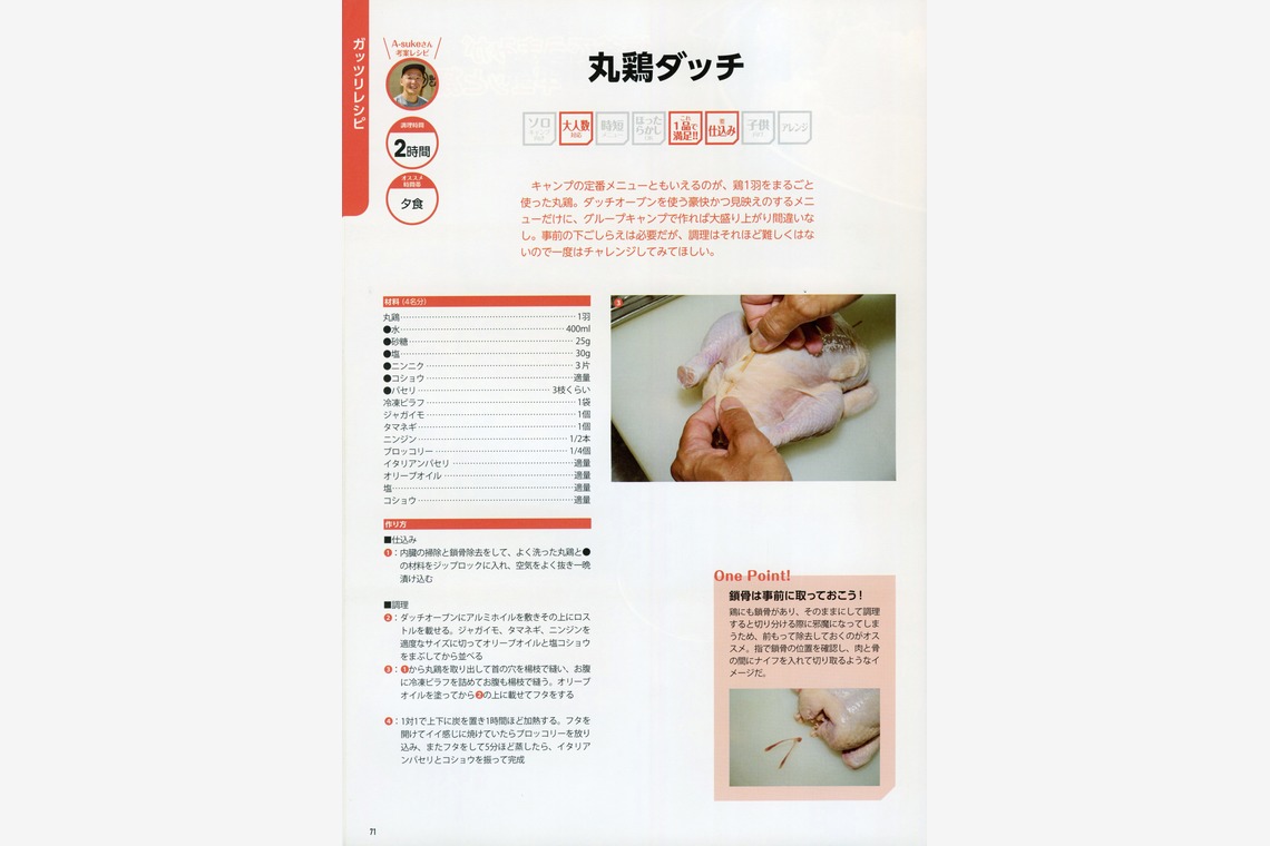 アクスルが撮影した写真のアルバム「キャンプで試したいメチャうまレシピ」