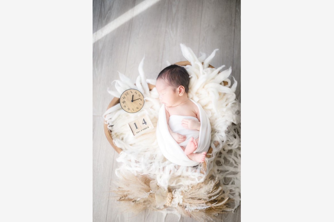 mina photographが撮影した写真のアルバム「ニューボーンフォト」