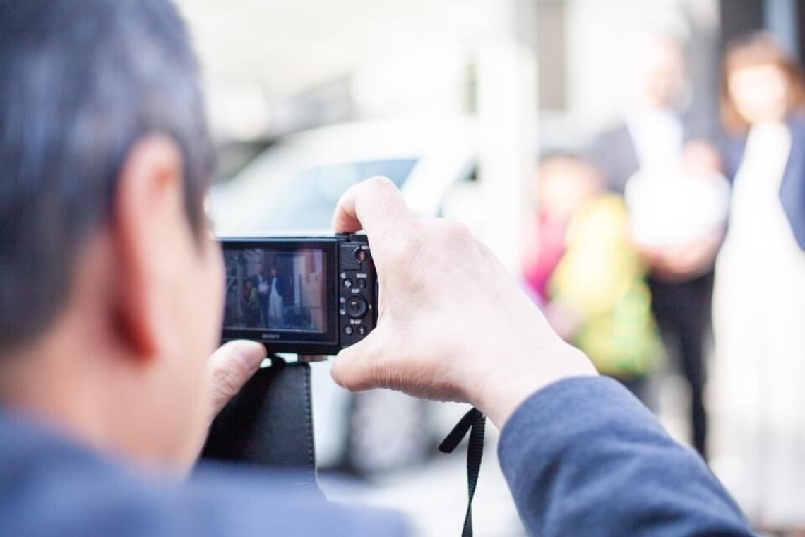 中井企画が撮影した家族写真の出張撮影のアルバム「お宮参り/ご自宅での家族写真」